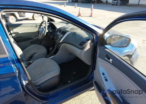 2015 Hyundai Accent Gls из США, поврежденный, VIN KMHCT4AE9FU880036